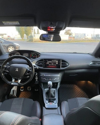 Peugeot 308 cena 43500 przebieg: 139000, rok produkcji 2015 z Piła małe 326